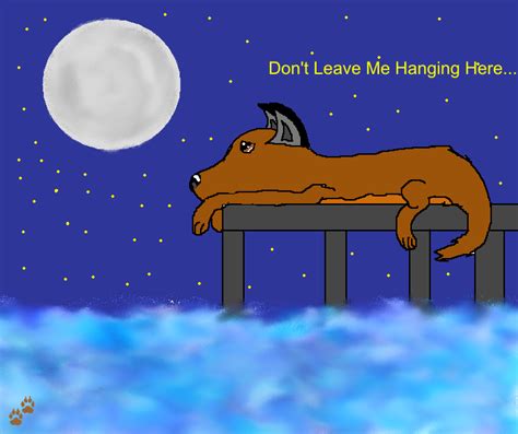 Dont Leave Me Hanging Here By Wolf Fan64 On Deviantart