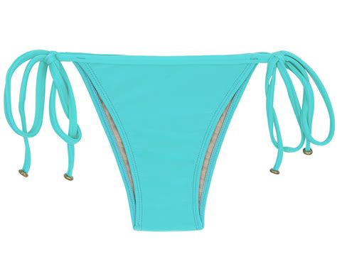 Bikini Bottoms Turquoise Side Tie Bikini Bottom Bottom Piscina Tri