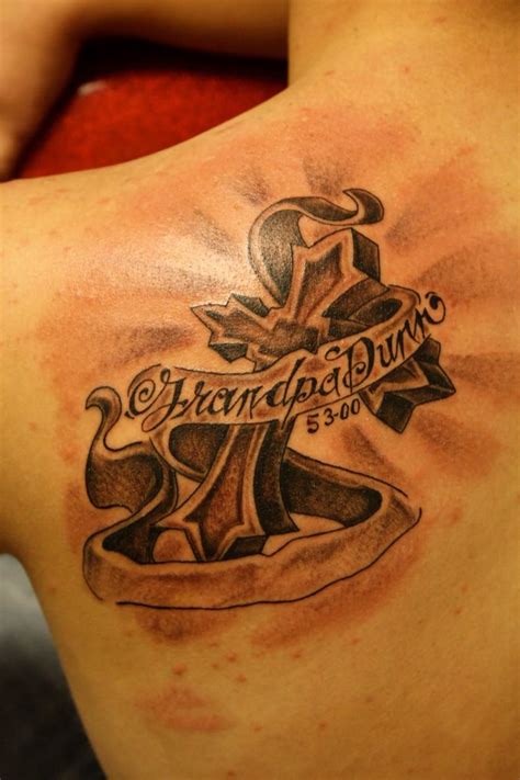 A unique presentation of the cross, the skin torn apart to have it drawn within using thin lines, and then given a bloody red color. 30 best Wooden Floral Cross Tattoos 3d images on Pinterest ...