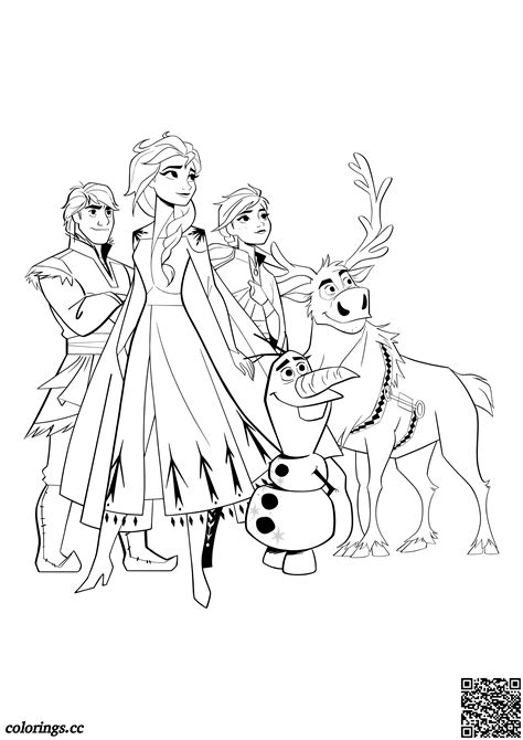 Desenho Para Colorir Frozen Anna Elsa Kristoff E Sven Porn Sex Picture