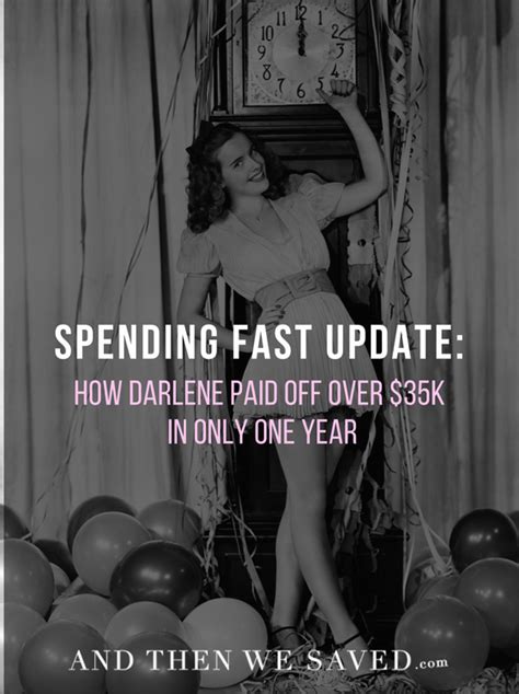 How Darlene Paid Off Over 35k In 1 Year By Doing A Spending Fast