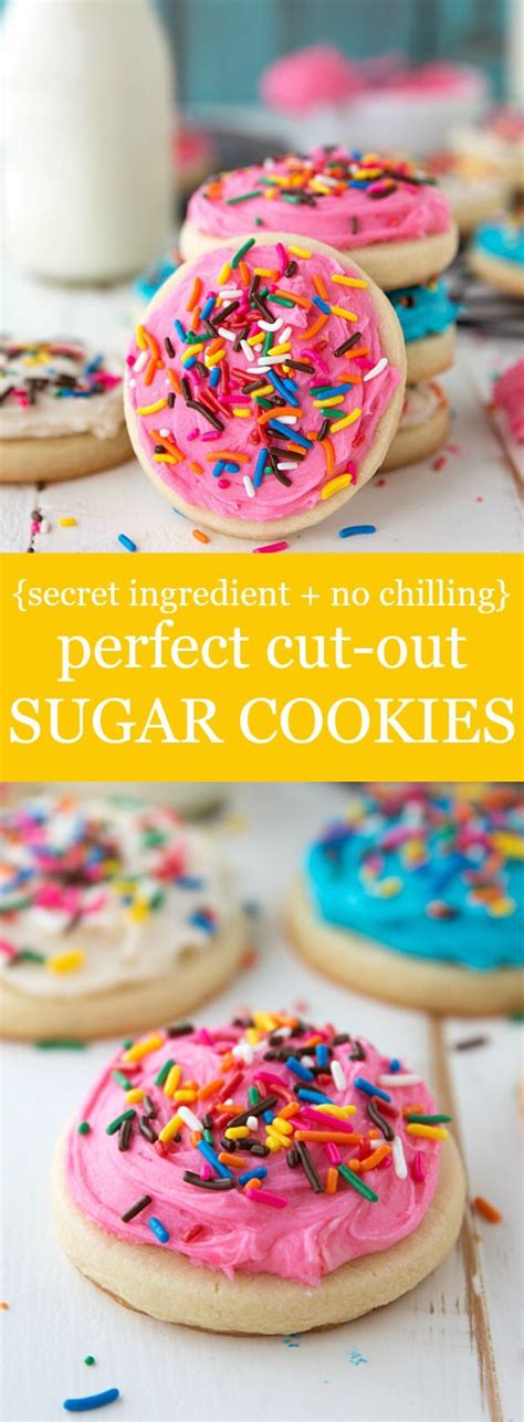 I am not a natural decorator of sweets! 2 secret ingredients make up the softest and BEST sugar cookies that require no chilling… | Best ...