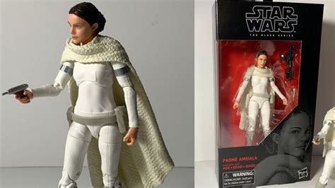 Star Wars Black Series Padme Amidala Action Figure Review Youtube