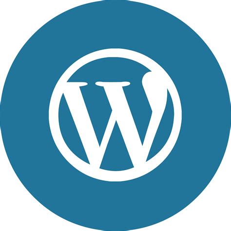 Download Logo Wordpress Svg Eps Png Psd Ai El Fonts Vectors