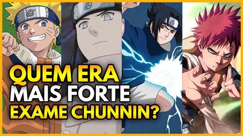Naruto ClÁssico Tier List Exame Chunin Youtube