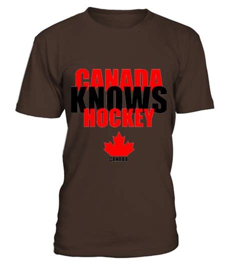 Canada Canadian Flag Canadian Hockey Sport Tshirt Sport T Shirt Hockey Shirts Sport Hockey