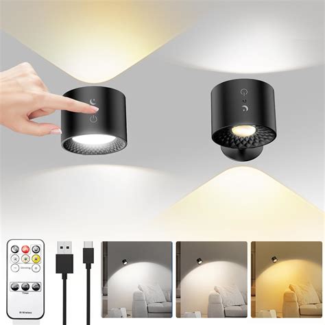 Amazon Com Luces Led Montadas En La Pared Apliques De Pared Con