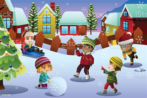 Winter Season Cartoon Images 29 Animated Wallpaper