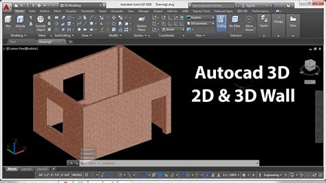 Autocad 3d House Modeling Tutorial Beginner Basic 2