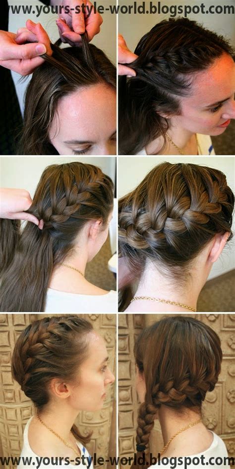 Style World For Women Braided Bangs Tutorial How Do Side French
