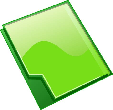Folder Green Free Image Download
