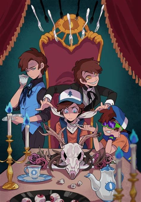 I Want All The Dippers And Create My Own Harem Kingdom Gravity Falls