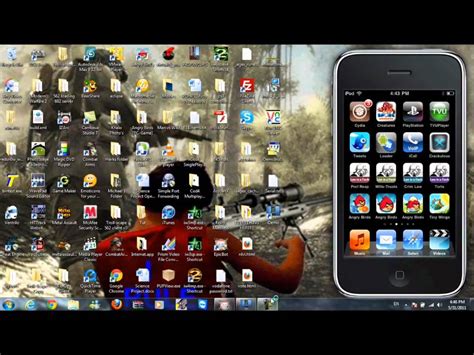 Use home sharing with your iphone, ipad, or ipod touch. how to: connect ipod to your computer - YouTube