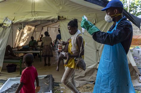 cholera cases on the rise in haiti inquirer news