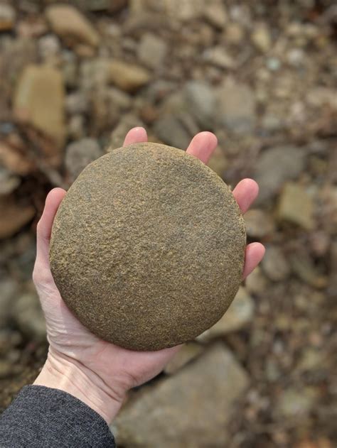 This Perfectly Round Rock I Found Today Oddlysatisfying