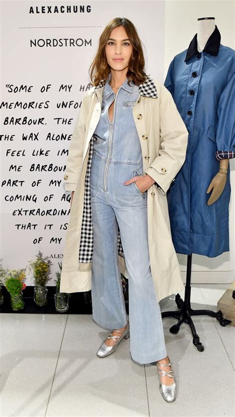Alexa Chung Celebrates Barbour By Alexachung Fall 2019 Collection In