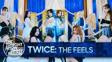 Twices The Feels Stage At The Tonight Show Starring Jimmy Fallon