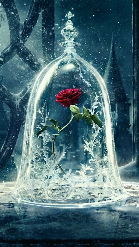 Me Encanta La Rosa De La Bella Y La Bestia Art And Illustration Disney