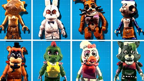 Fnaf Lego Security Breach Characters Workshop Animations Youtube