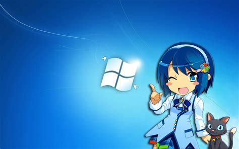 14 Windows 7 Anime Wallpapers Baka Wallpaper