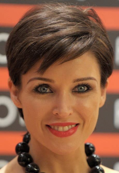 A pixie cut can be chosen by women with square or triangle face shape making. Pixie style haircuts for older women