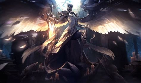 Silver Kayle League Of Legends Lol Champion Skin On Mobafire