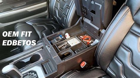 Toyota Tundra (2014-2020) Center Console Organizer Tray. EDBETOS