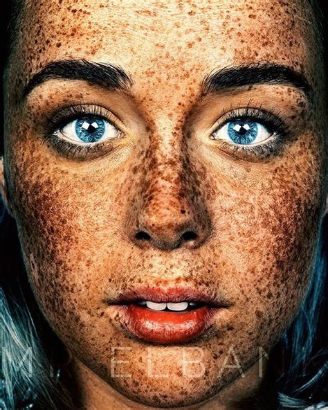 Unique Beauty Of Freckled People Documented By Brock Elbank Buzzy