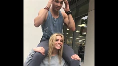 Beautiful Blonde Teen Publically Squats Her 80kg Boyfriend Lift Carry