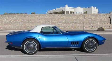 Purchase Used 1969 Corvette Stingray Roadster Convertible Both Tops