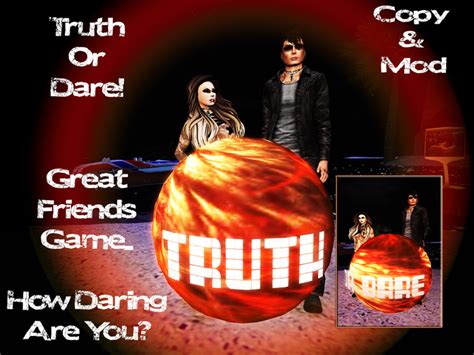 Second Life Marketplace Truth Or Dare Machine Game Party Games Old