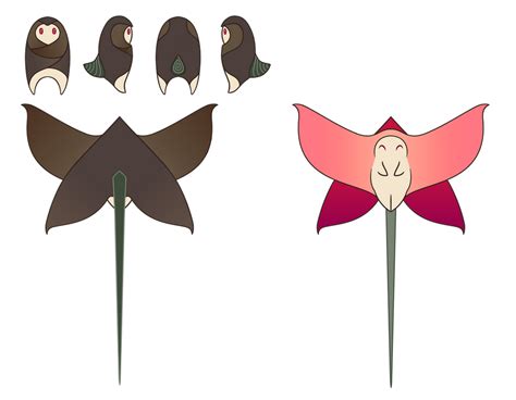 Flower Character By Indigoblackbird On Deviantart