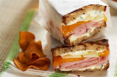 Hellmanns Grilled Country Ham And Cheese Sandwiches Food Tasting