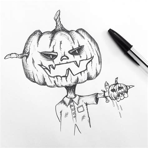 Halloween Doodles Halloween Sketches 2018 Halloween Drawings
