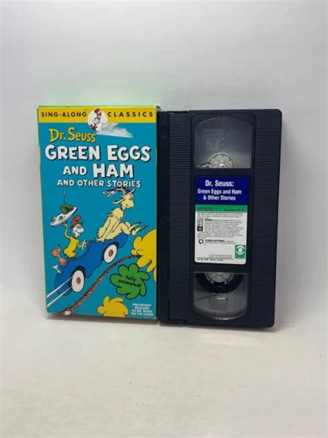 Vhs Dr Seuss Green Eggs And Ham And Other Stories Sing Along