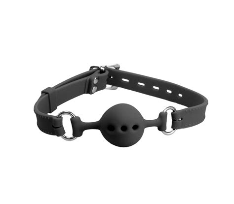 Petite Breathable Silicone Ball Gag In Colours Love In Leather