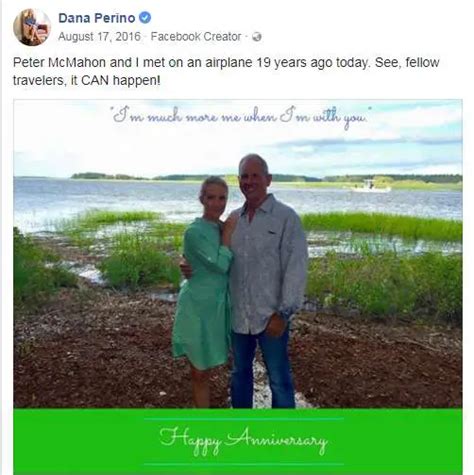 Know Dana Perinos Husband Peter Mcmahon Love At First Flight Net