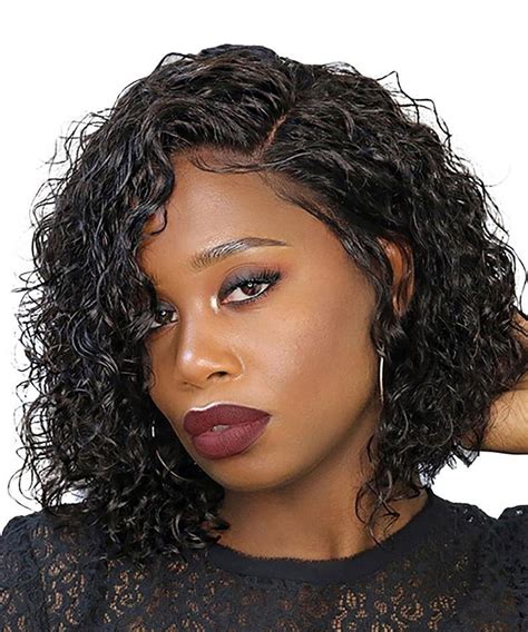 X Deep Part Lace Front Human Hair Wigs Density Deep Curly Wig For Black Women Msbuy Com