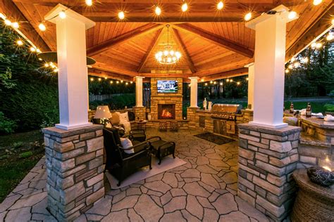 Outdoor Great Room Paradise Restored Landscaping Outdoor Remodel