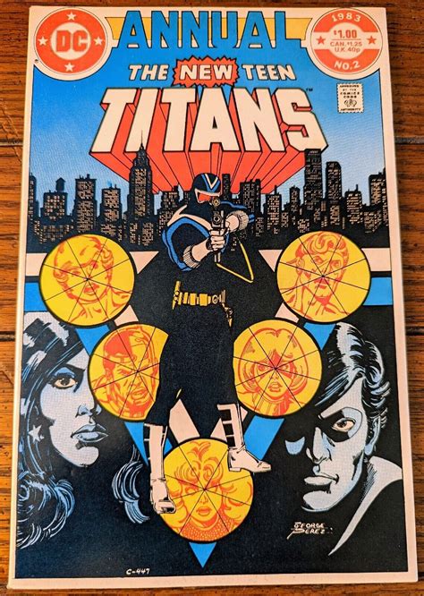 New Teen Titans Annual 2 Vf 85 1st Appearance Of Vigilante Key Issue