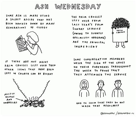 Ash Wednesday Dave Walker