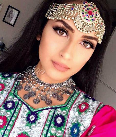 Afghan Traditional Dress Style Jewelry Afghan Fashion Afghan