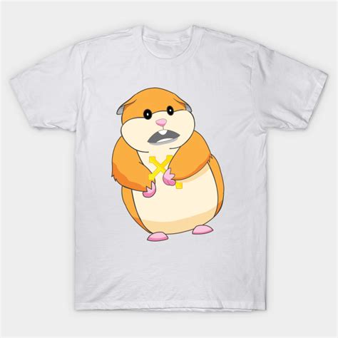 Scared Hamster With Cross Meme Hammond Meme T Shirt Teepublic