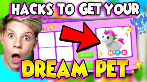 5 Hacks To Get Your Dream Pet For Free In Roblox Adopt Me Youtube