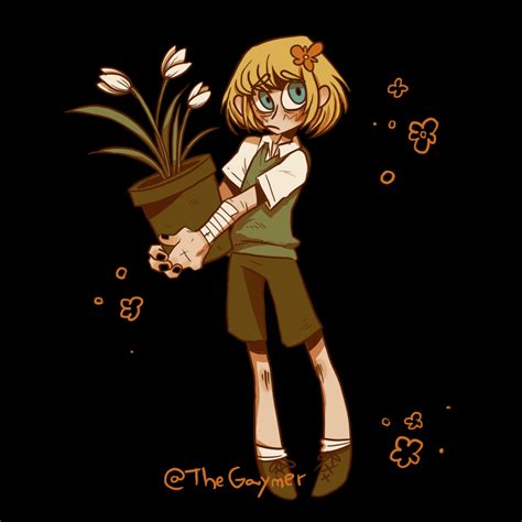 Quick Flower Boy Sketch Romori