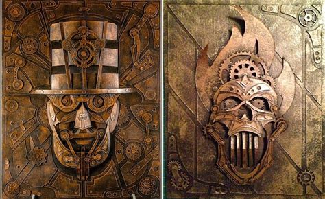 Simply Creative Steampunk And Dieselpunk Paper Sculpture By Lance Oscarson