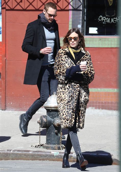 Alexa Chung And Alexander Skarsgard Photographed Together In New York