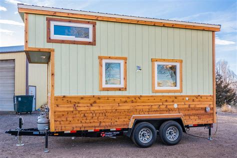 Jessicas 16 Tiny House On Wheels By Mitchcraft Tiny Homes Dream Big