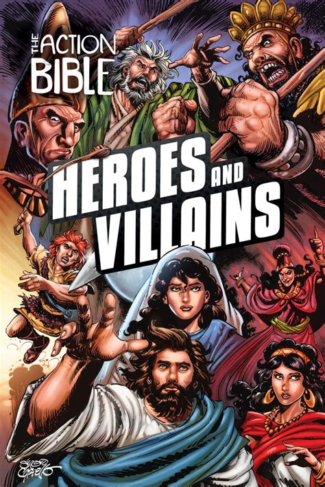 The Action Bible Heroes And Villains Sergio Cariello David C Cook