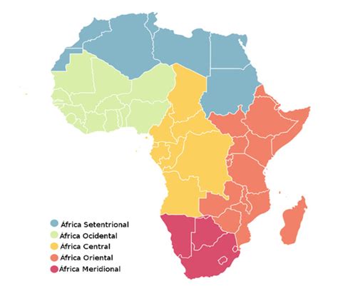 Países Da África Lista Com Os 54 Países E As Capitais Mundo Educação